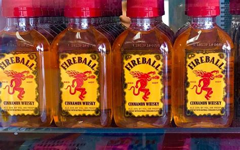 alcohol percentage in fireball